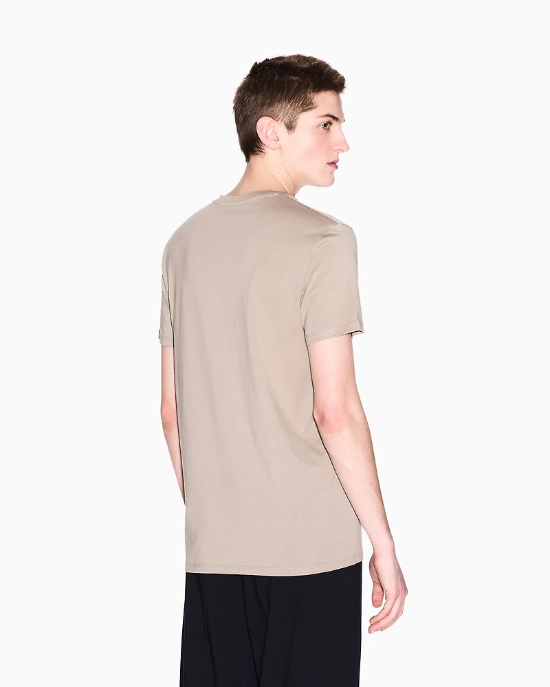Slim fit T-shirt Pima cotton jersey