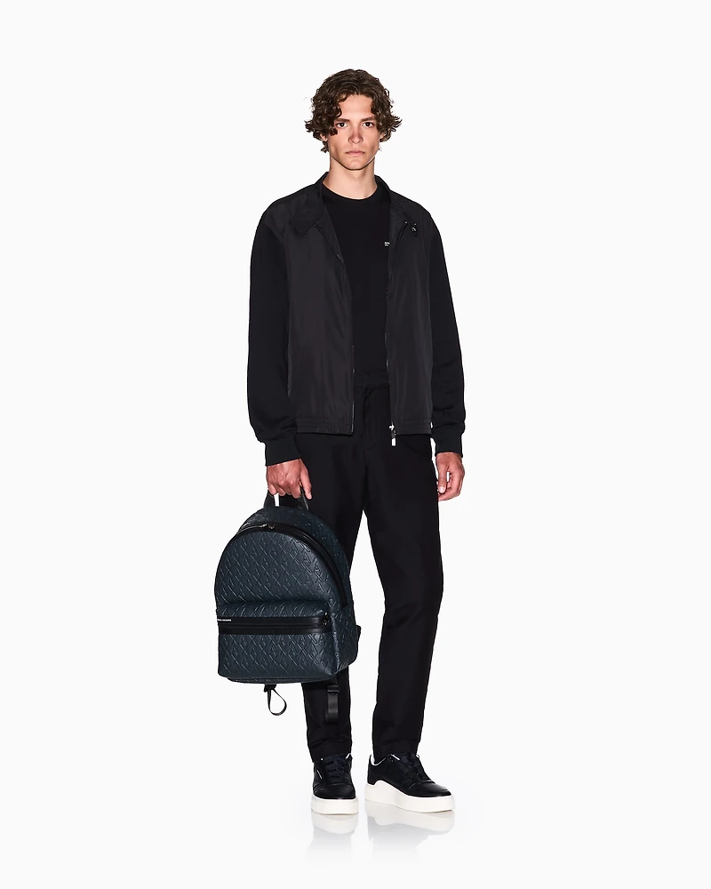 Full zip jacket cotton blend