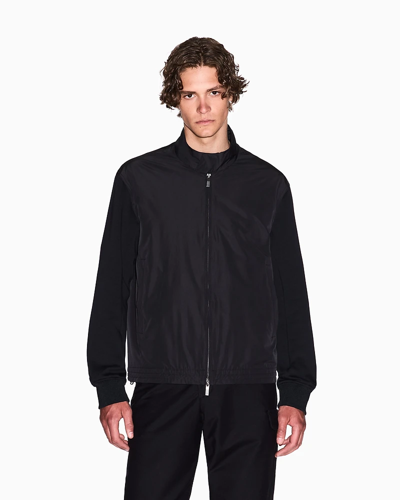 Full zip jacket cotton blend