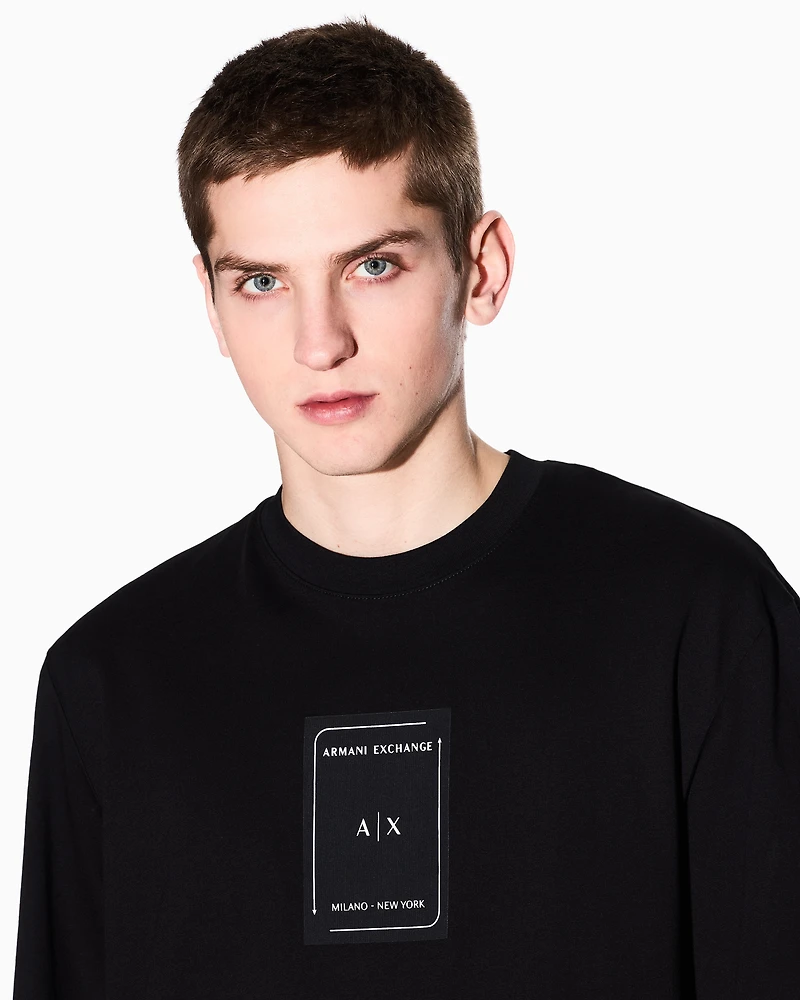 Regular fit T-shirt with logo