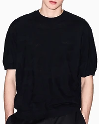 Camouflage cotton sweater