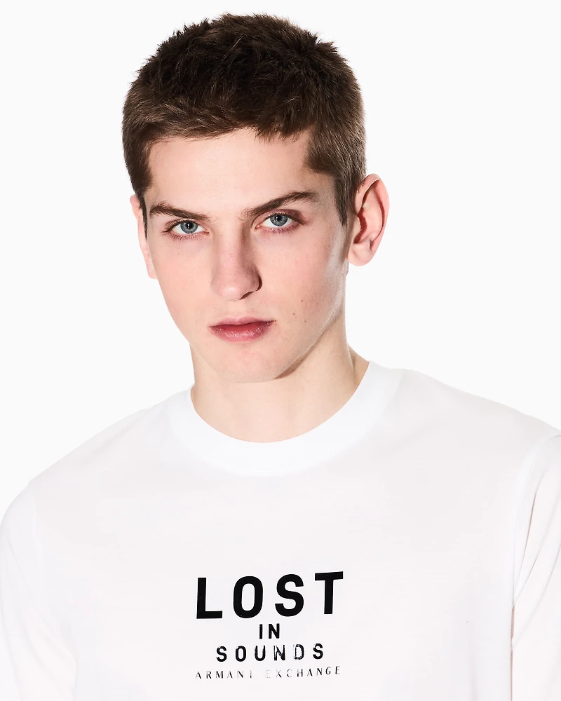 Lost sound slim fit t-shirt