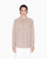Regular fit shirt yarn dyed cotton