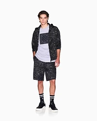 Regular fit T-shirt with kaleidoscope print