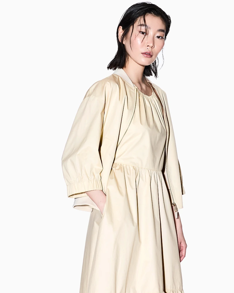 ASV Cotton Ruffle Midi Dress