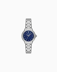 Emporio Armani -  Three-Hand Stainless Steel Watch, Woman, Multicoloured, Size: TU