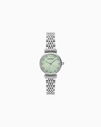 Emporio Armani -  Two-Hand Stainless Steel Watch, Woman, Multicoloured, Size: TU