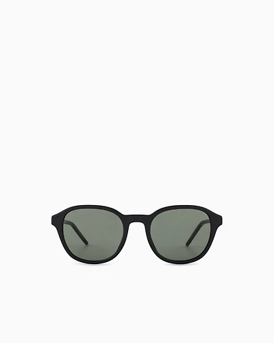 Emporio Armani - Men’s panto sunglasses, Man, Green, Size: 51L