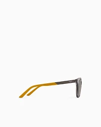 Emporio Armani - Children’s pillow-shaped sunglasses, Boy, Grey, Size: 49L