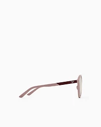 Emporio Armani - Boy’s round sunglasses, Unisex Junior, Red, Size: 48L