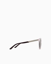 Emporio Armani - Girl’s cat-eye sunglasses, Girl, Silver, Size: 49L