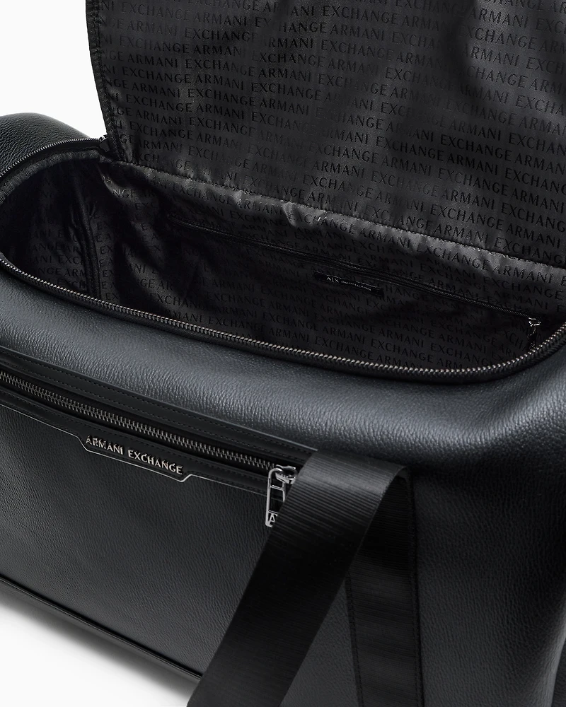 Duffel bag in coated material