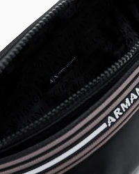 Logo stripe pouch