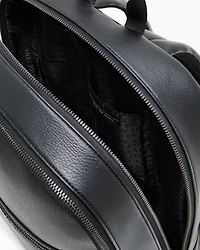 Square backpack with logo