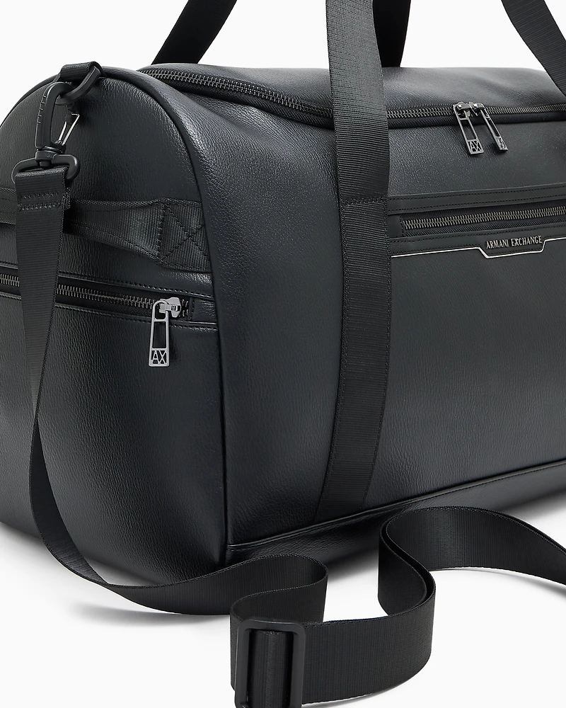 Duffel bag in coated material