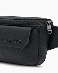 Hammered effect bum bag