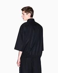Loose fit shirt ripstop cotton