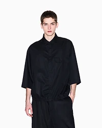 Loose fit shirt ripstop cotton