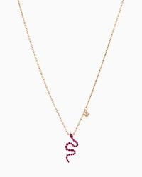 Emporio Armani -  14K Rose Gold-Plated Sterling Silver Pendant Necklace, Woman, Multicoloured, Size: TU