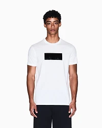 Regular fit t-shirt with vinyl logo print