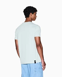 Regular fit T-shirt with round logo