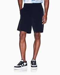 Armani Exchange - Stretch nylon Bermuda shorts, Man, Navy Blue, Size: 29