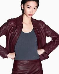 Wide ribbed top