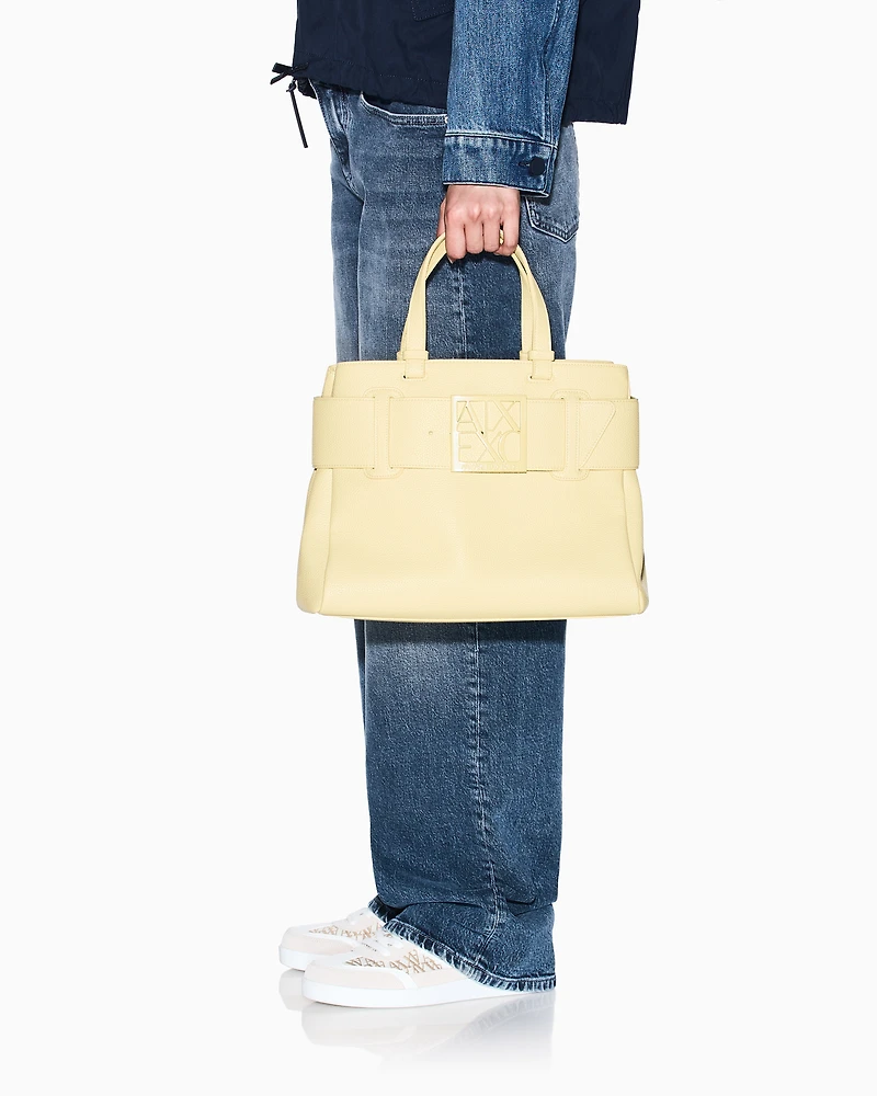 Handbag with ASV logo detail