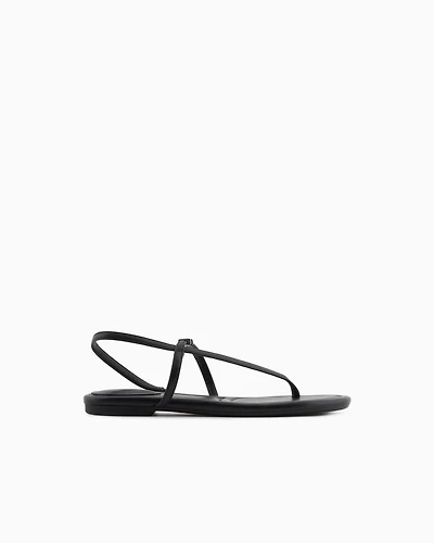Flip flops with strap