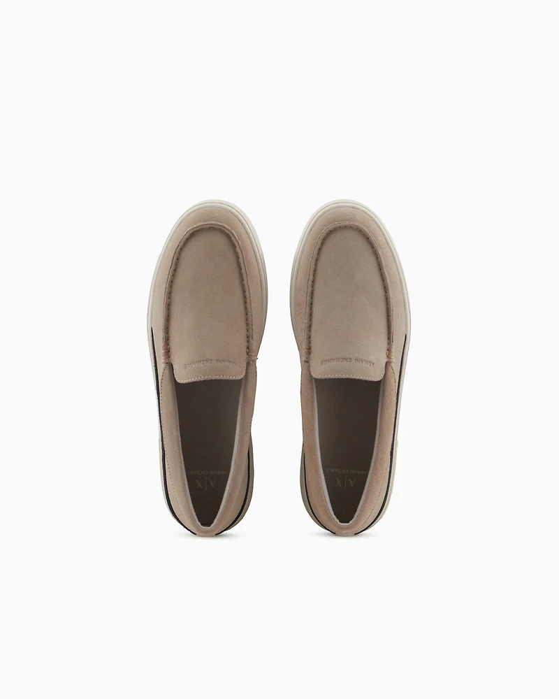 Suede Slip On
