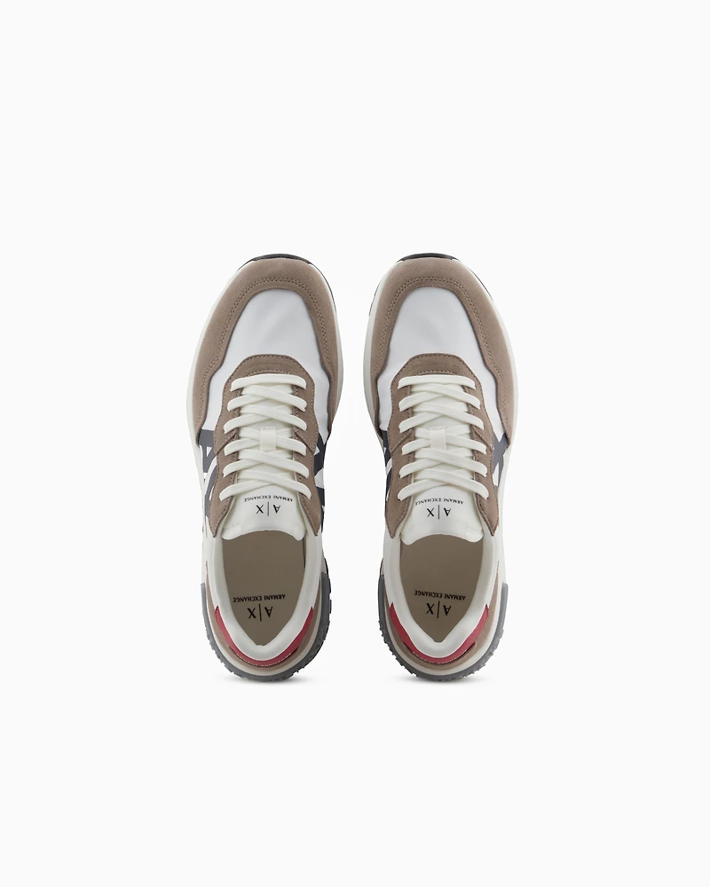 Sneakers with maxi logo