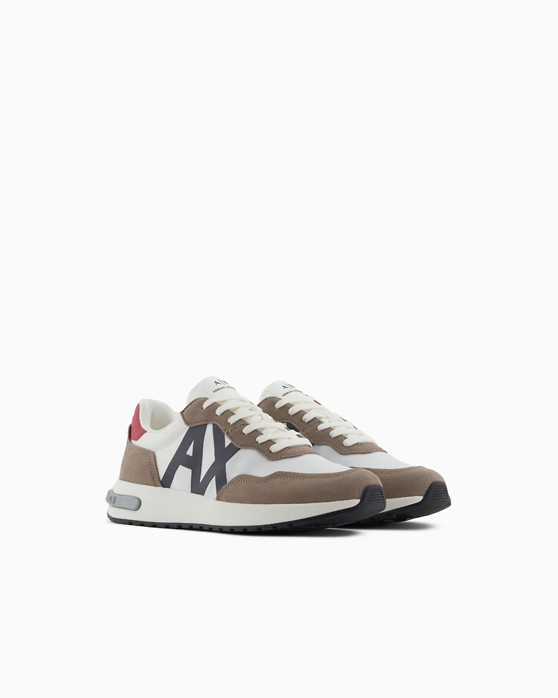 Sneakers with maxi logo
