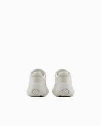 Sneakers with oversized sole