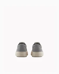 Leather lace-ups with high sole