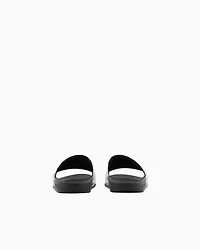 Slippers with logo band