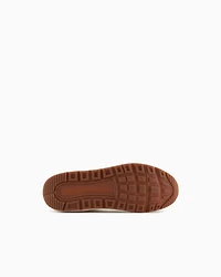 Oversized sneakers with contrasting inserts