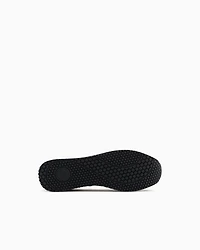 Microfiber sneakers with logo