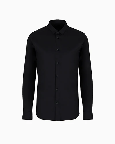 Regular fit shirt ultra stretch fabric