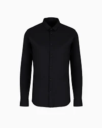 Regular fit shirt ultra stretch fabric