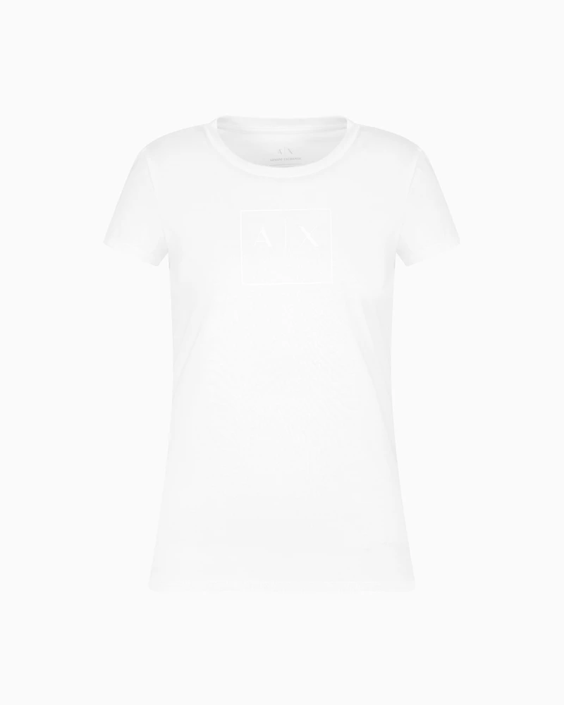 Slim fit T-shirt with logo