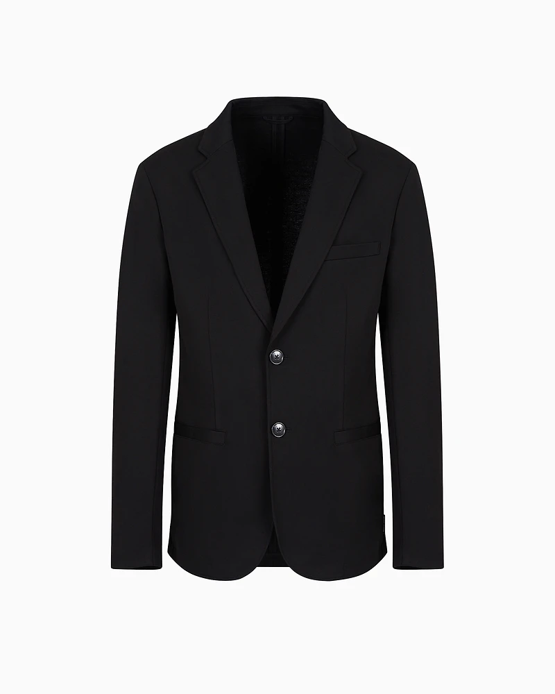 Single-breasted jacket with two buttons