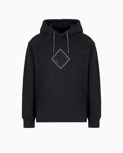Hoodie with maxi logo on the chest