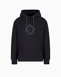 Hoodie with maxi logo on the chest