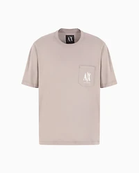 Regular fit T-shirt with pocket and logo