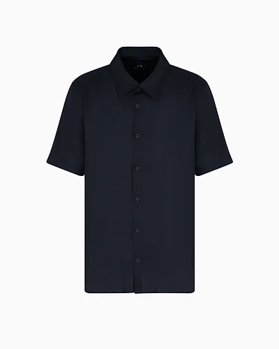 Regular fit shirt lyocell twill
