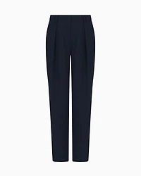 Soft trousers with pleats