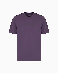 Regular fit T-shirt with logo print on the chest