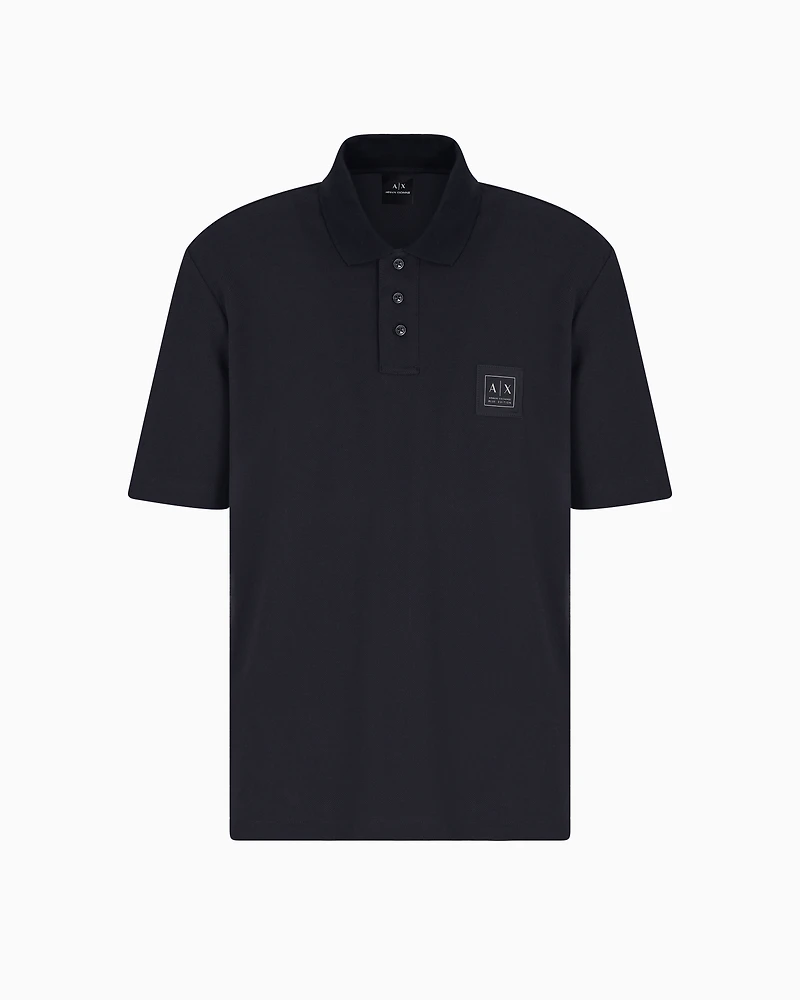 Regular fit pique polo