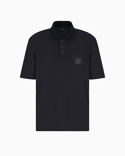 Regular fit pique polo
