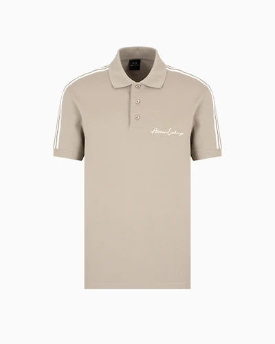 Regular fit polo shirt with Signature Logo
